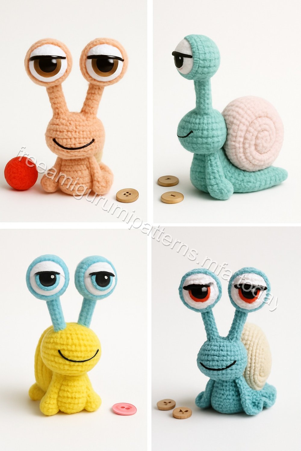 Amigurumi Snail Free Pattern