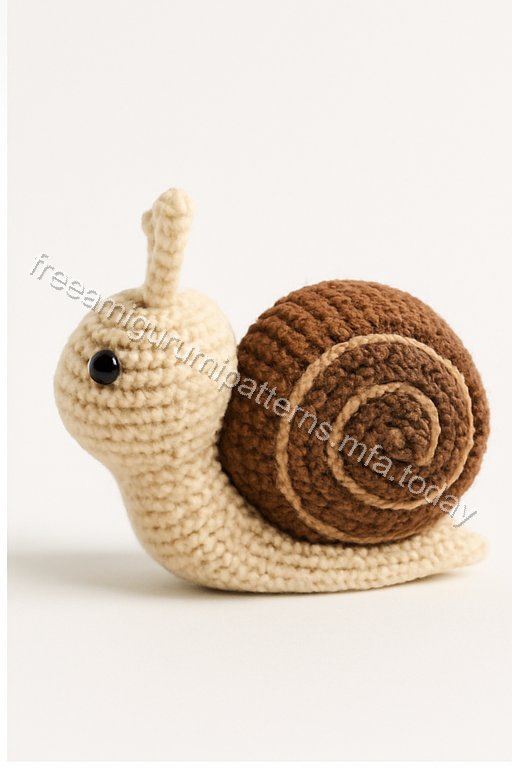 Amigurumi Snail Free Pattern