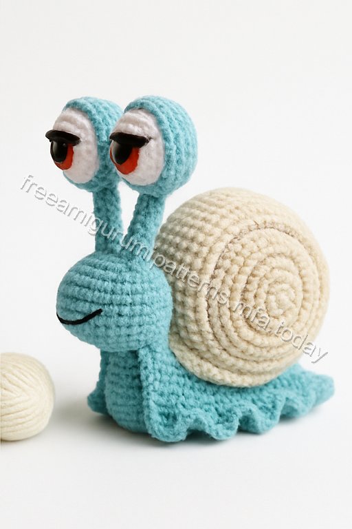 Amigurumi Snail Free Pattern