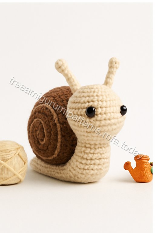 Amigurumi Snail Free Pattern