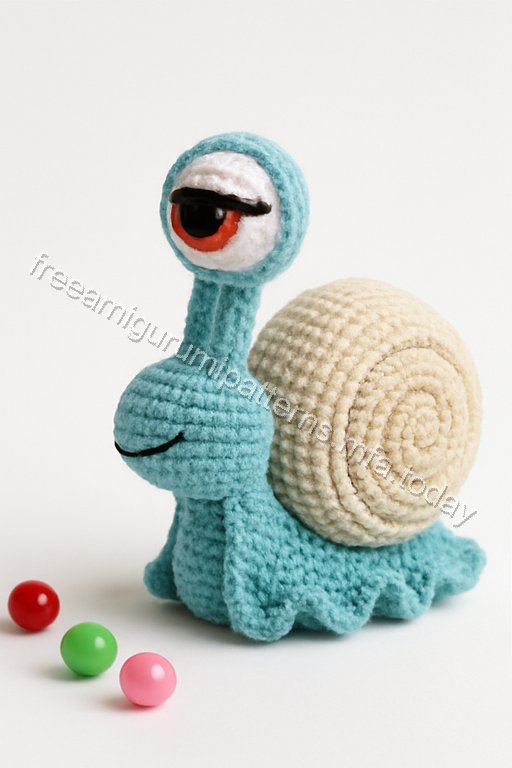 Amigurumi Snail Free Pattern