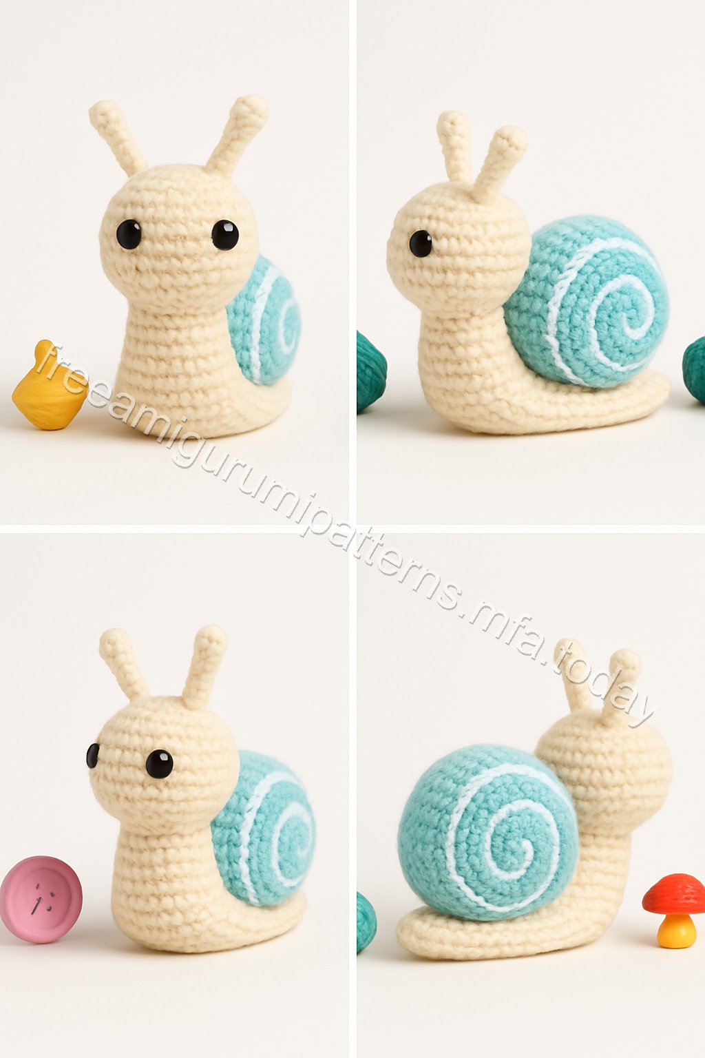 Amigurumi Snail Free Pattern
