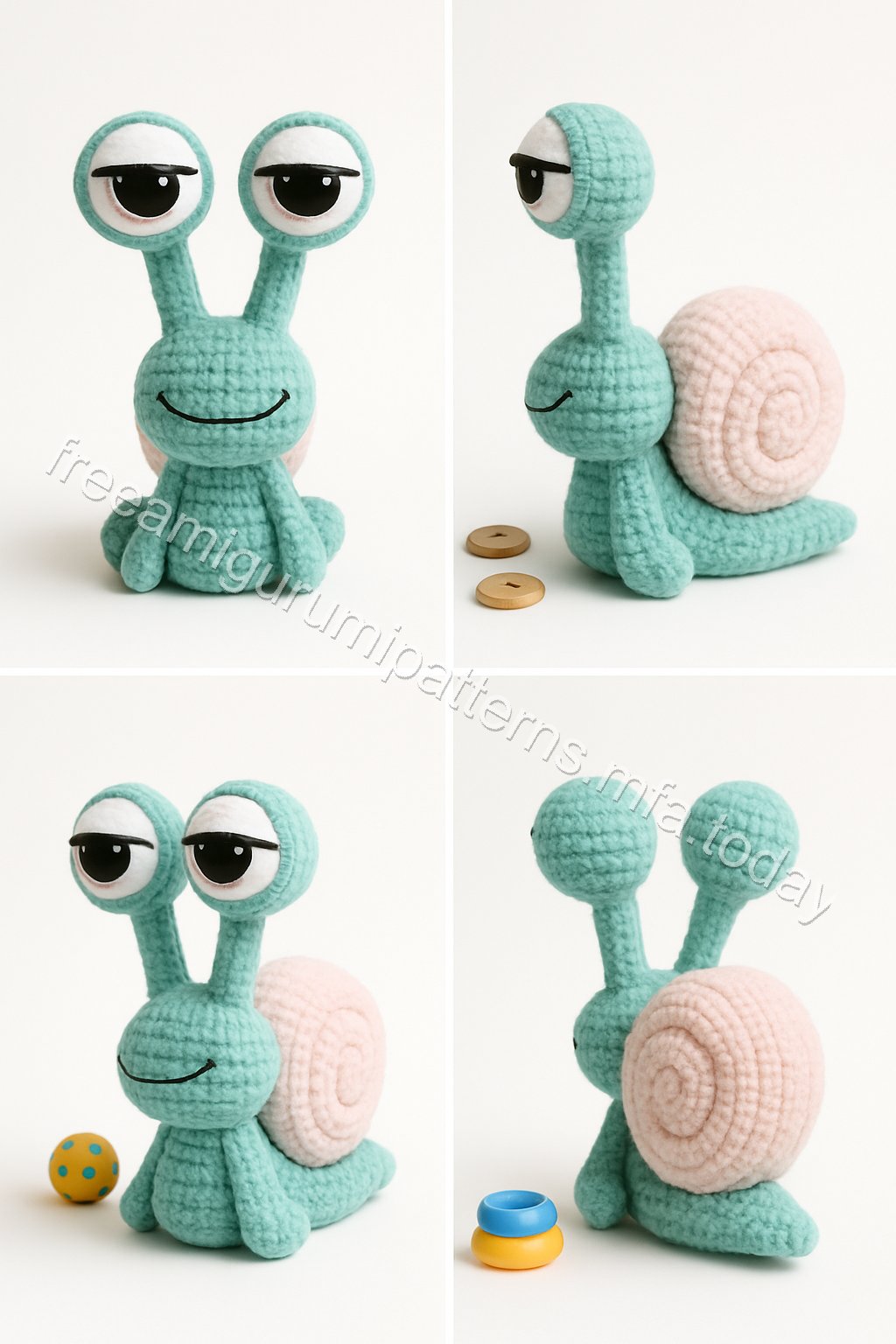 Amigurumi Snail Free Pattern