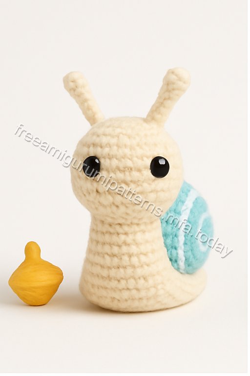 Amigurumi Snail Free Pattern