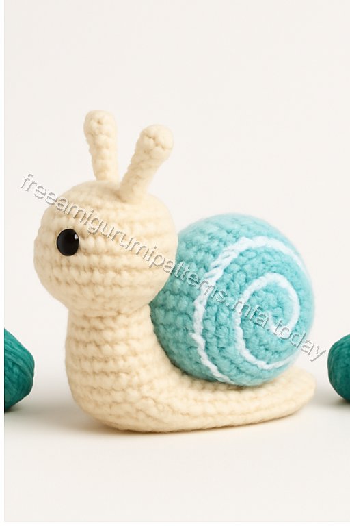 Amigurumi Snail Free Pattern
