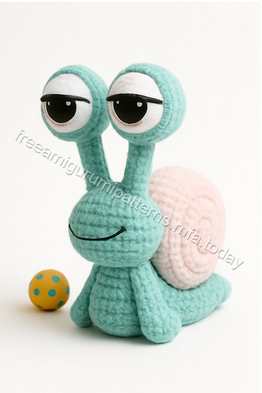 Amigurumi Snail Free Pattern