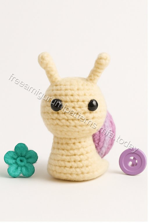 Amigurumi Snail Free Pattern