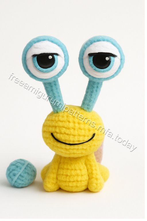 Amigurumi Snail Free Pattern