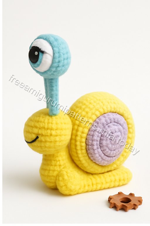 Amigurumi Snail Free Pattern