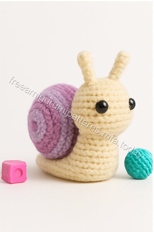 Amigurumi Snail Free Pattern
