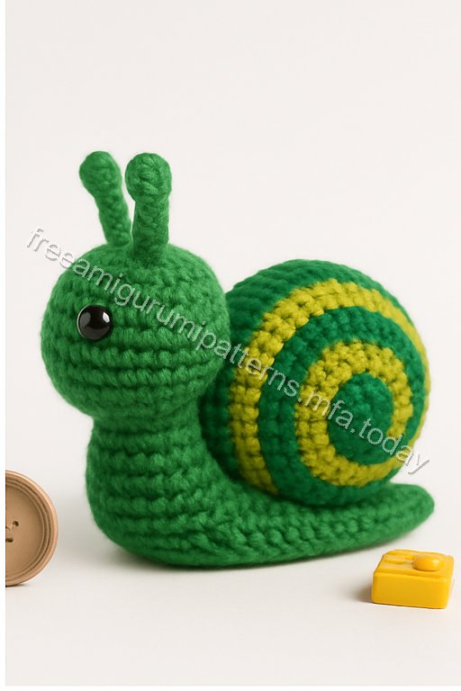 Amigurumi Snail Free Pattern