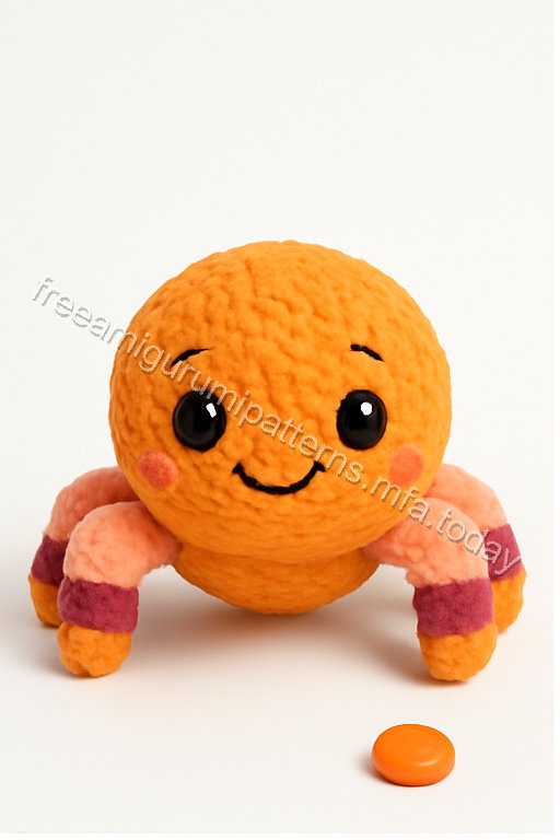 Amigurumi Dragon Fruit Spider Free Pattern