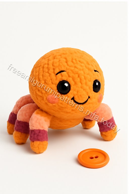 Amigurumi Dragon Fruit Spider Free Pattern