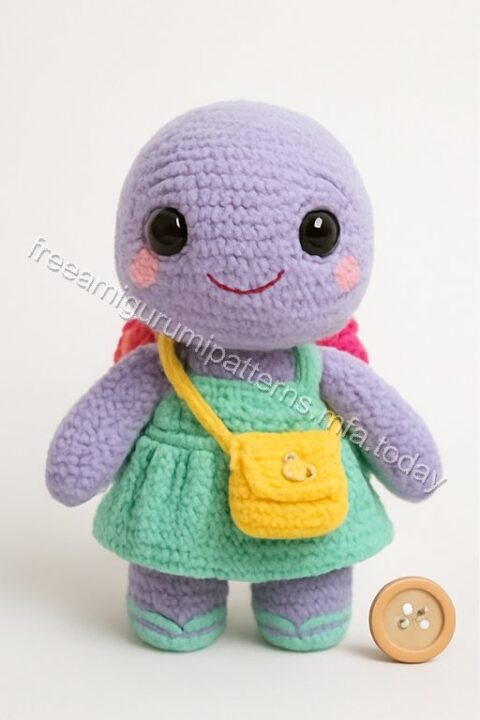 Amigurumi Flower-Power Turtle Free Pattern - turtle-q1p1.jpg