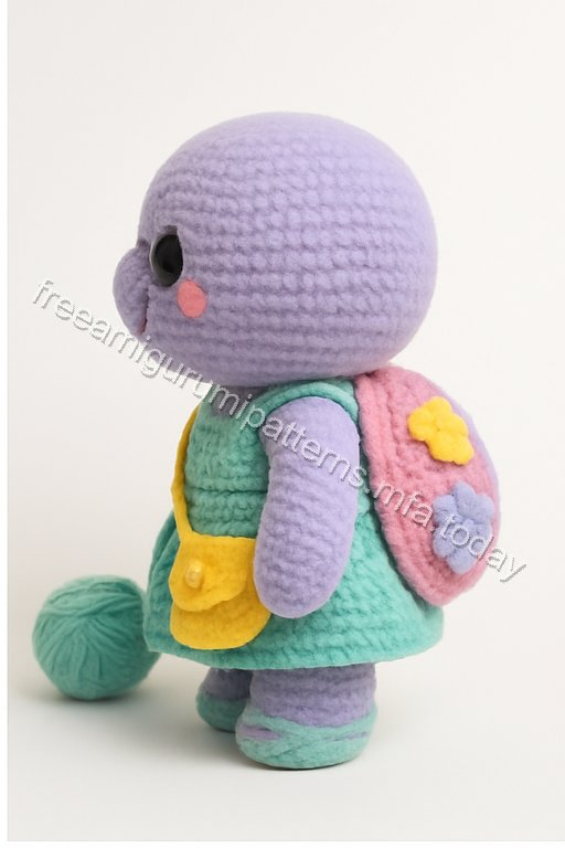 Amigurumi Flower-Power Turtle Free Pattern