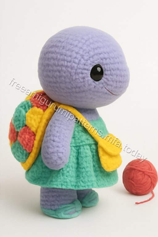 Amigurumi Flower-Power Turtle Free Pattern
