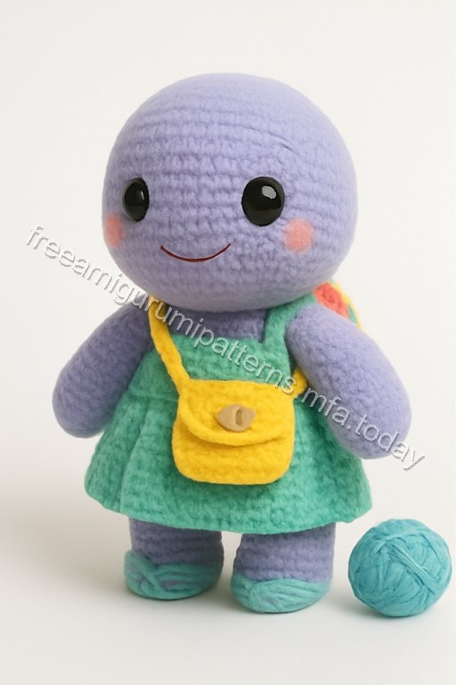 Amigurumi Flower-Power Turtle Free Pattern