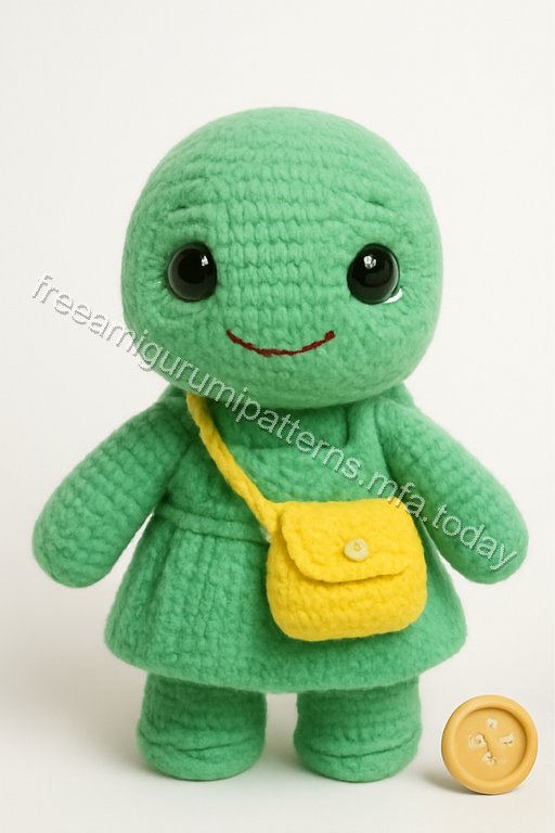 Amigurumi Flower-Power Turtle Free Pattern