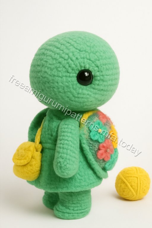Amigurumi Flower-Power Turtle Free Pattern