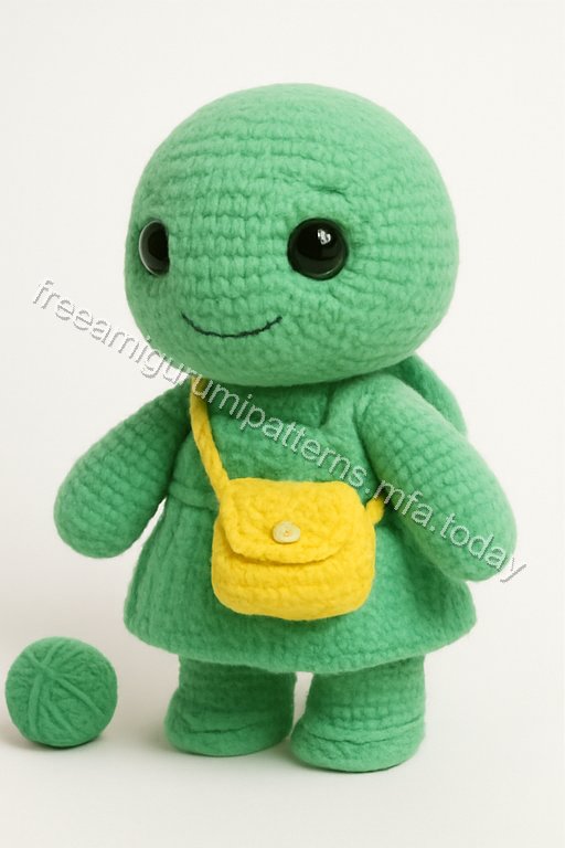 Amigurumi Flower-Power Turtle Free Pattern