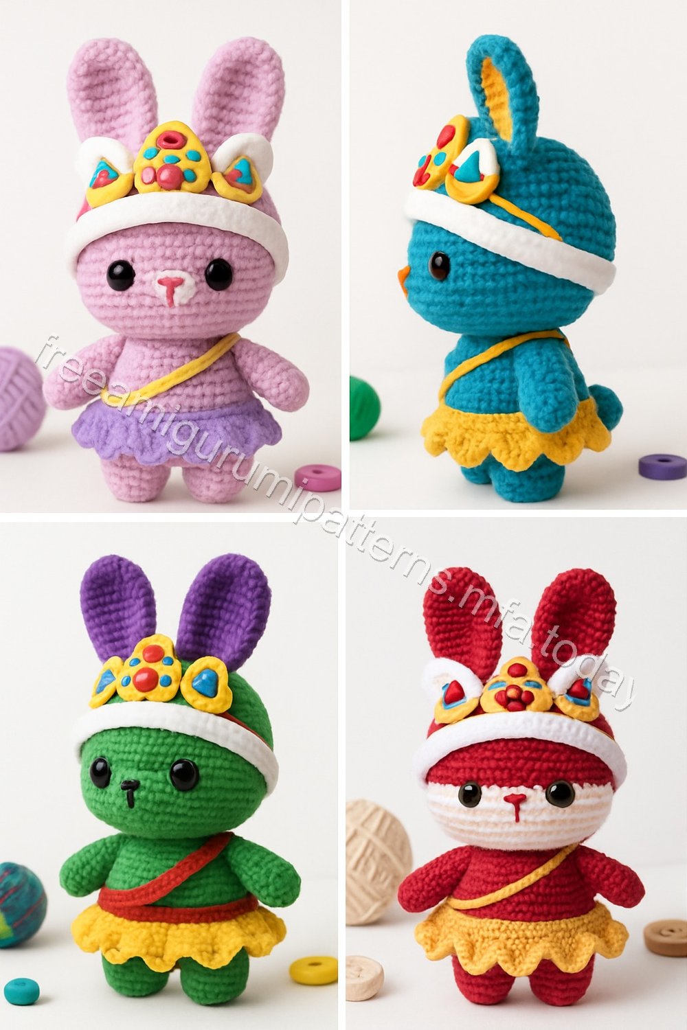 Amigurumi Lunar Festival Bunny Free Pattern