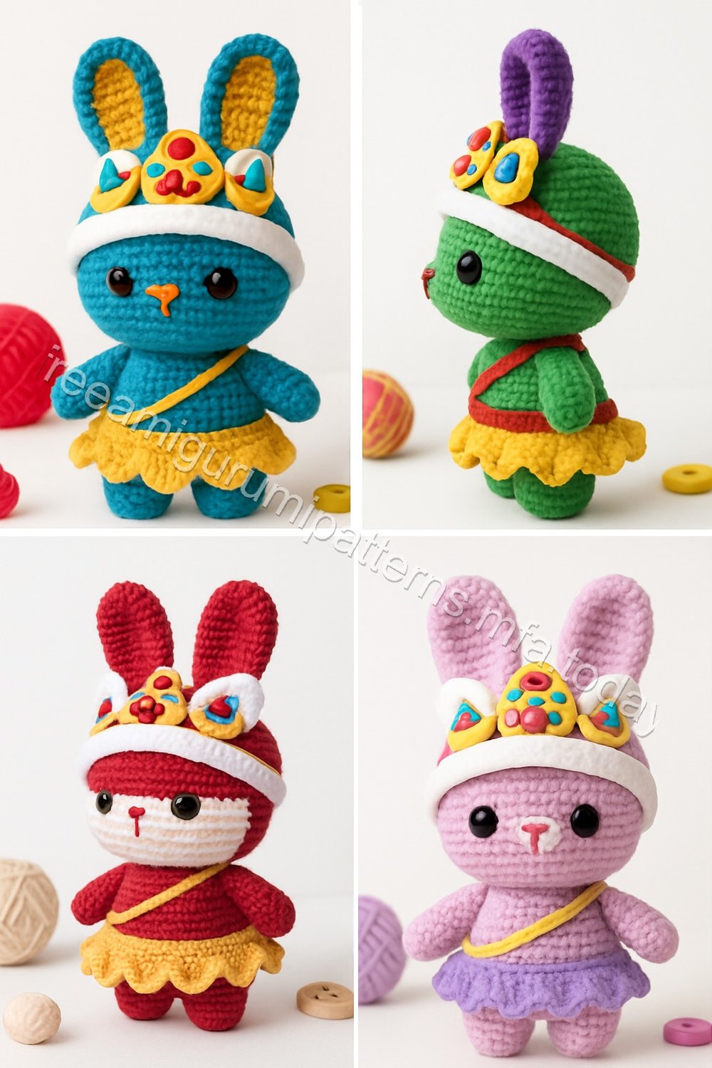 Amigurumi Lunar Festival Bunny Free Pattern