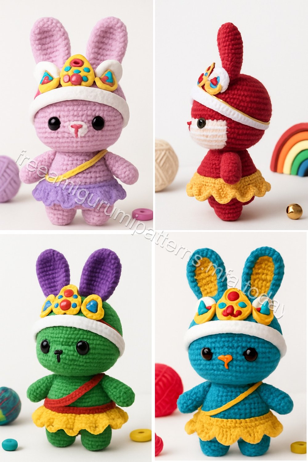 Amigurumi Lunar Festival Bunny Free Pattern