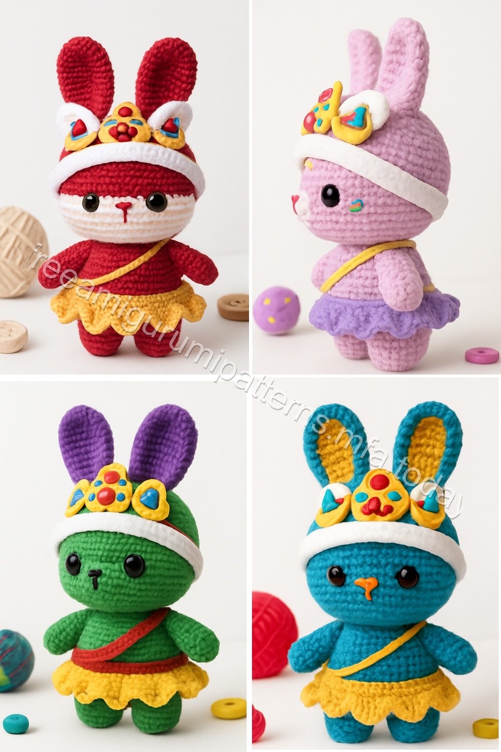 Amigurumi Lunar Festival Bunny Free Pattern