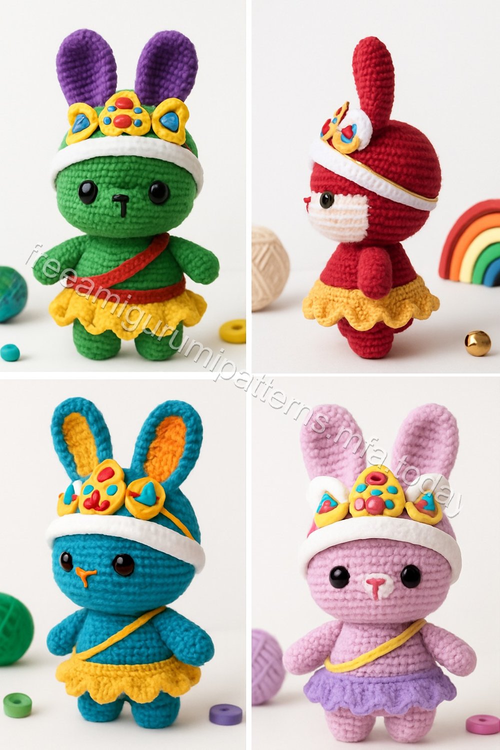 Amigurumi Lunar Festival Bunny Free Pattern