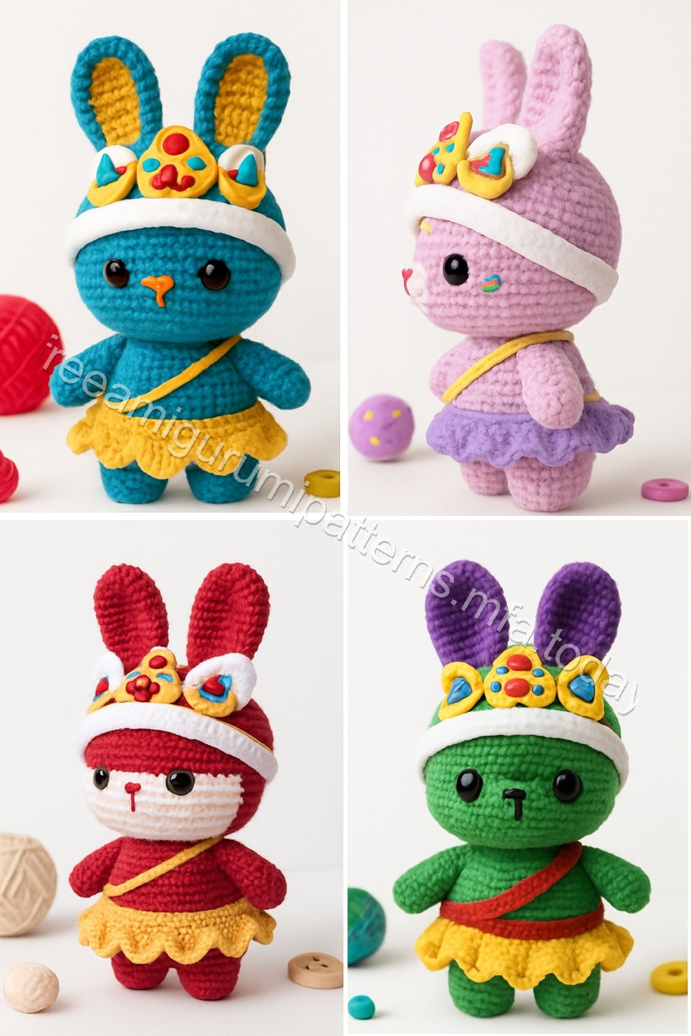Amigurumi Lunar Festival Bunny Free Pattern