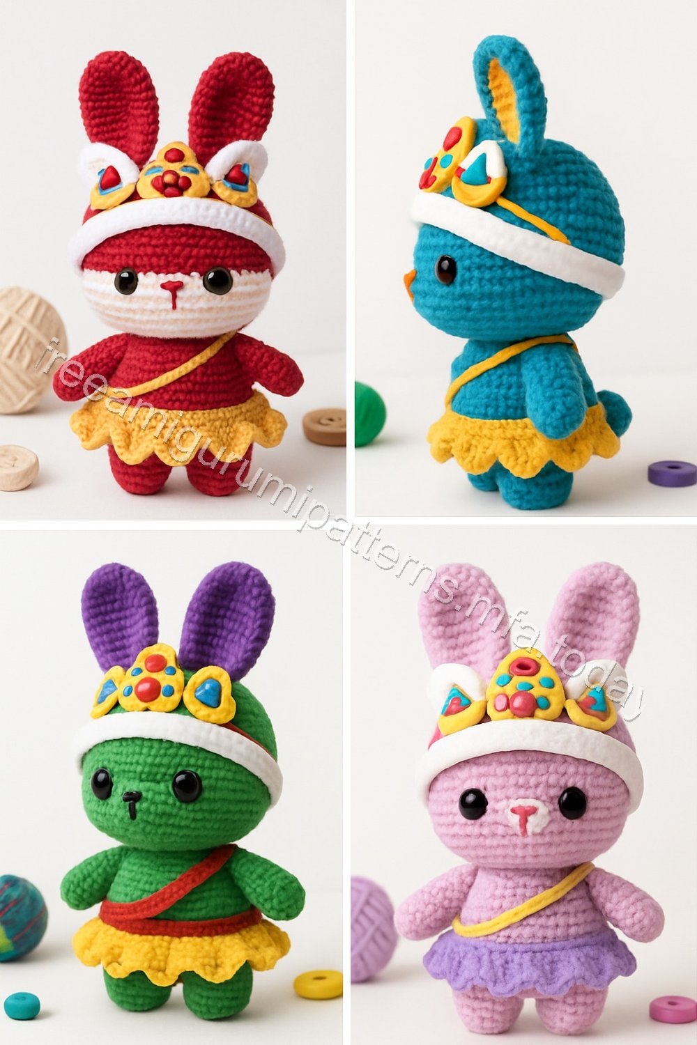 Amigurumi Lunar Festival Bunny Free Pattern