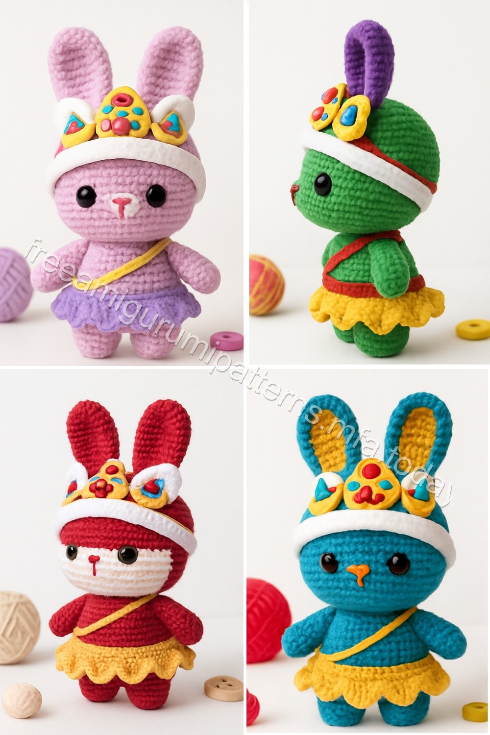 Amigurumi Lunar Festival Bunny Free Pattern