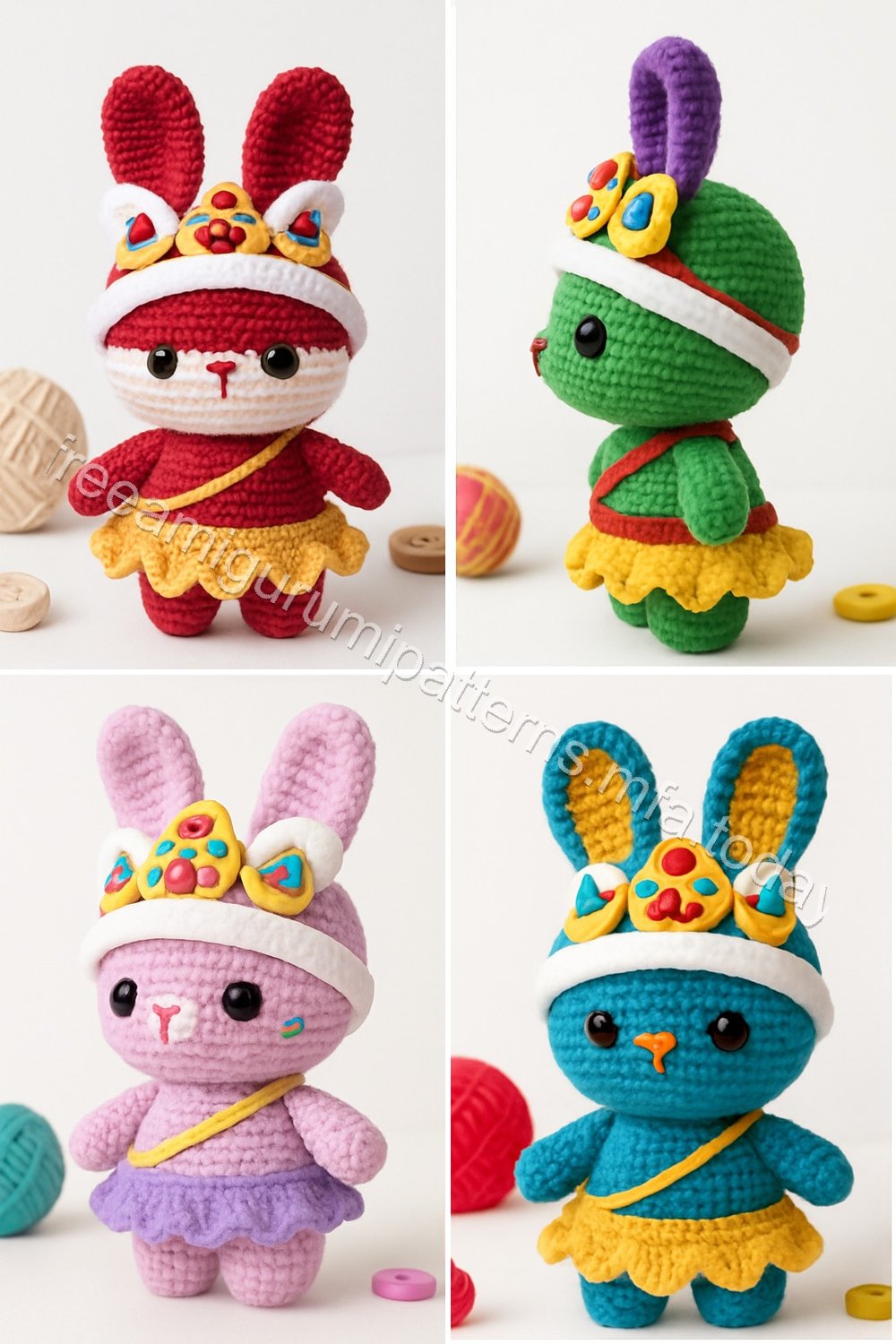 Amigurumi Lunar Festival Bunny Free Pattern