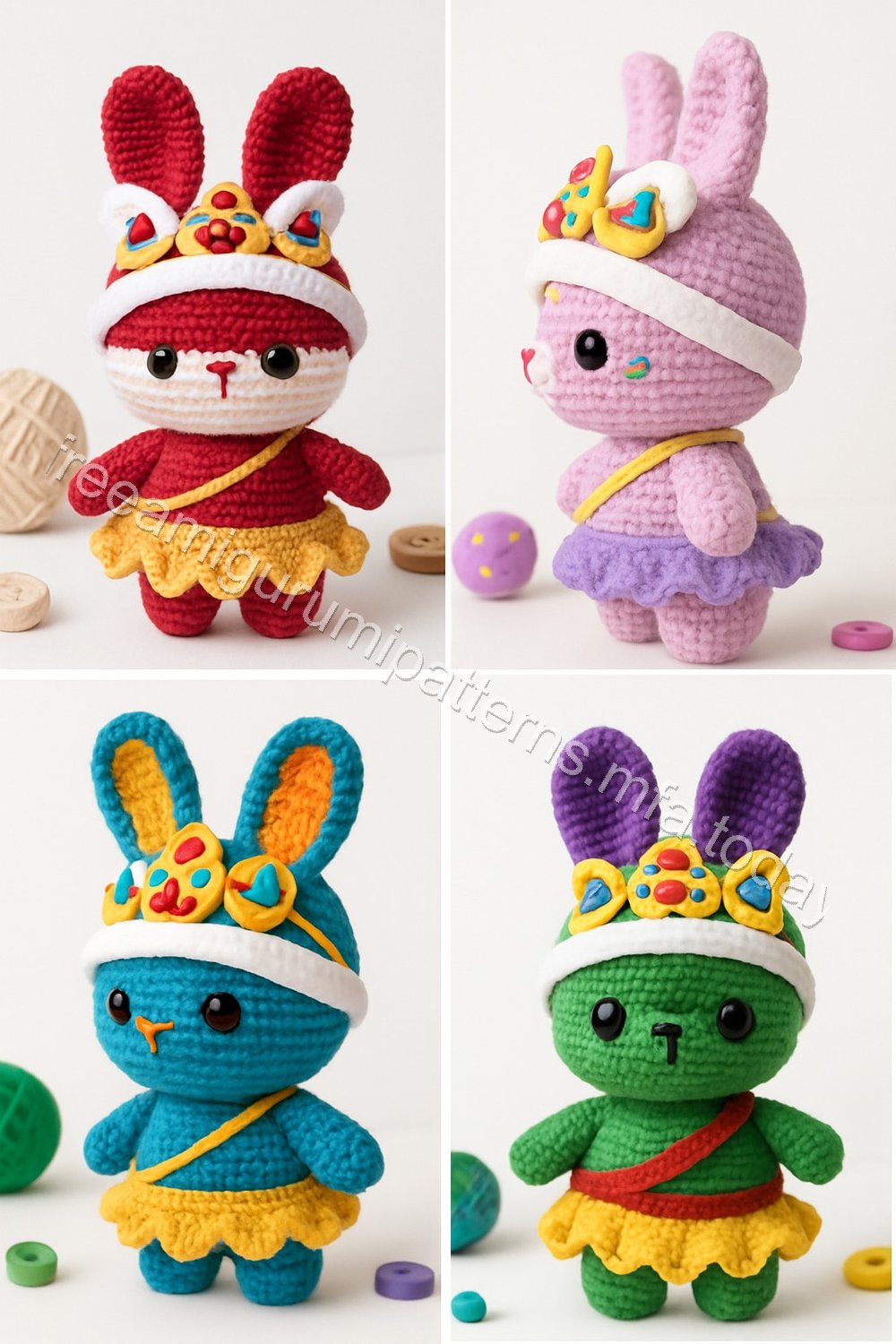 Amigurumi Lunar Festival Bunny Free Pattern