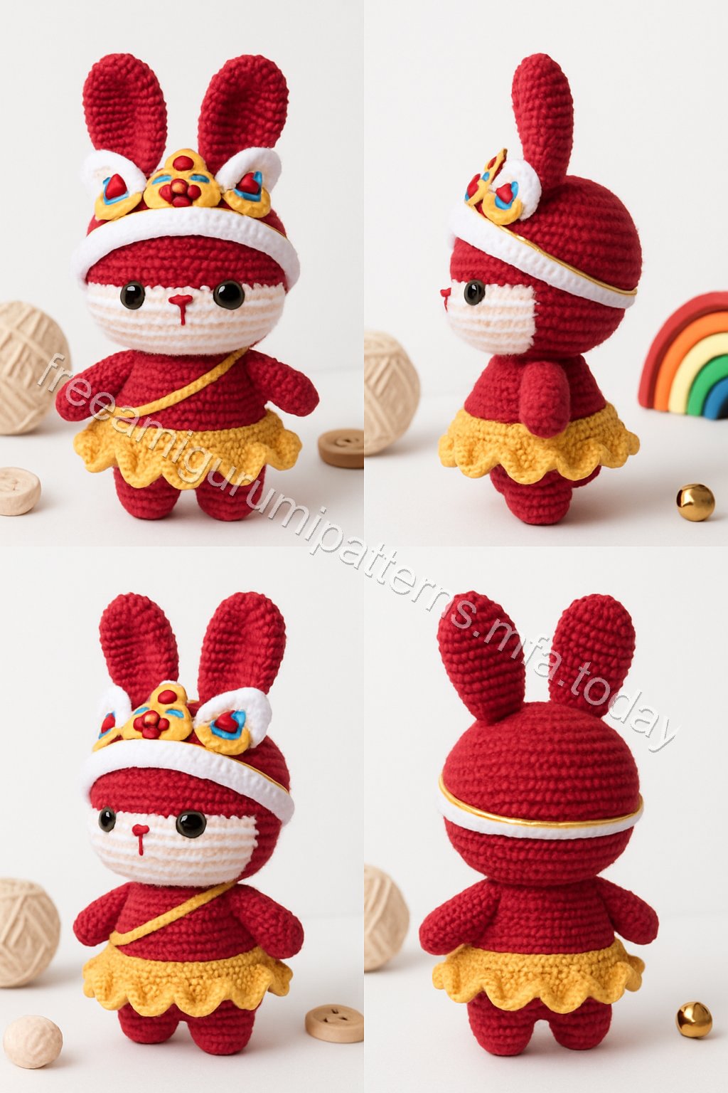 Amigurumi Lunar Festival Bunny Free Pattern