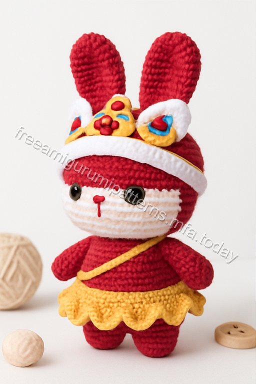 Amigurumi Lunar Festival Bunny Free Pattern