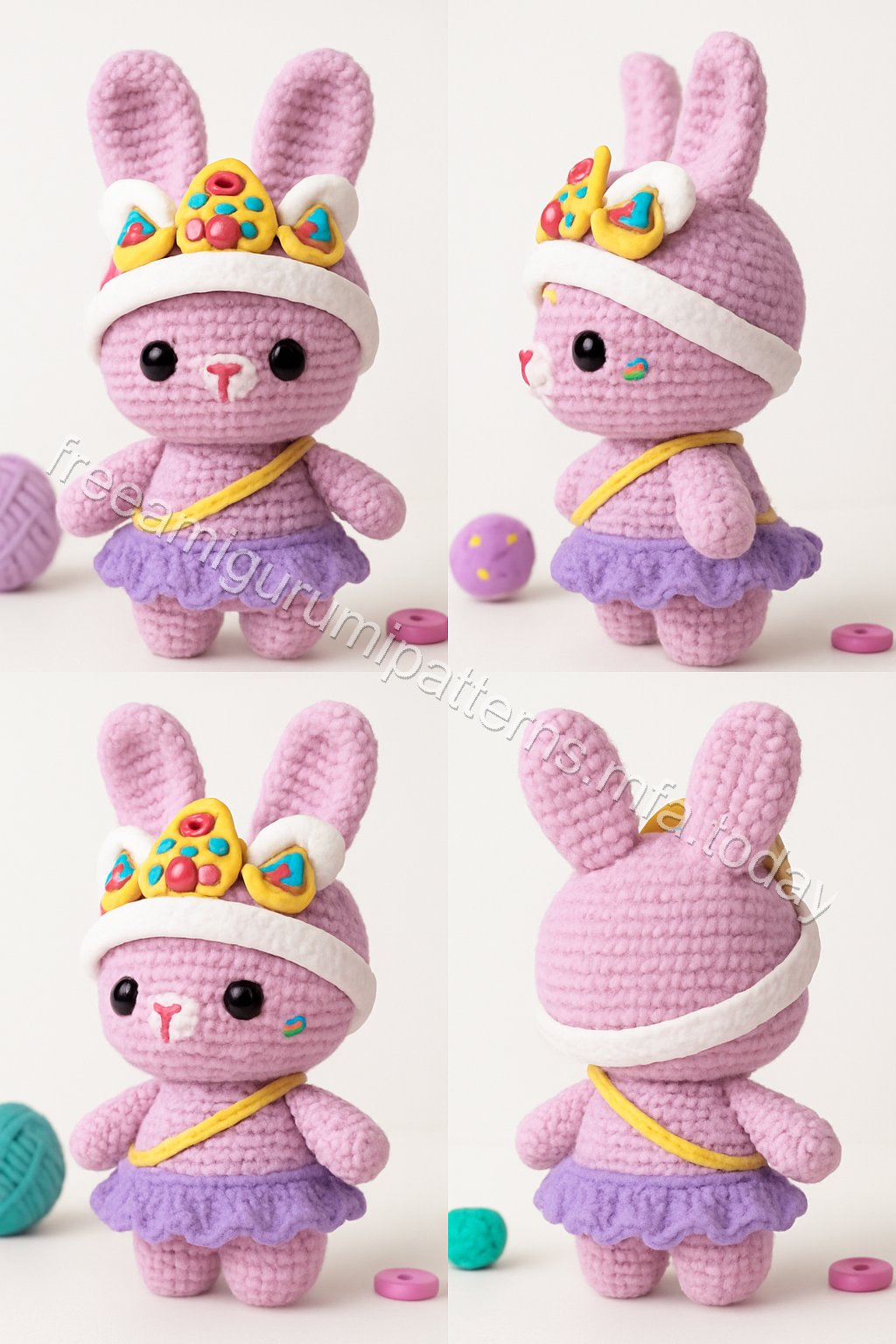 Amigurumi Lunar Festival Bunny Free Pattern