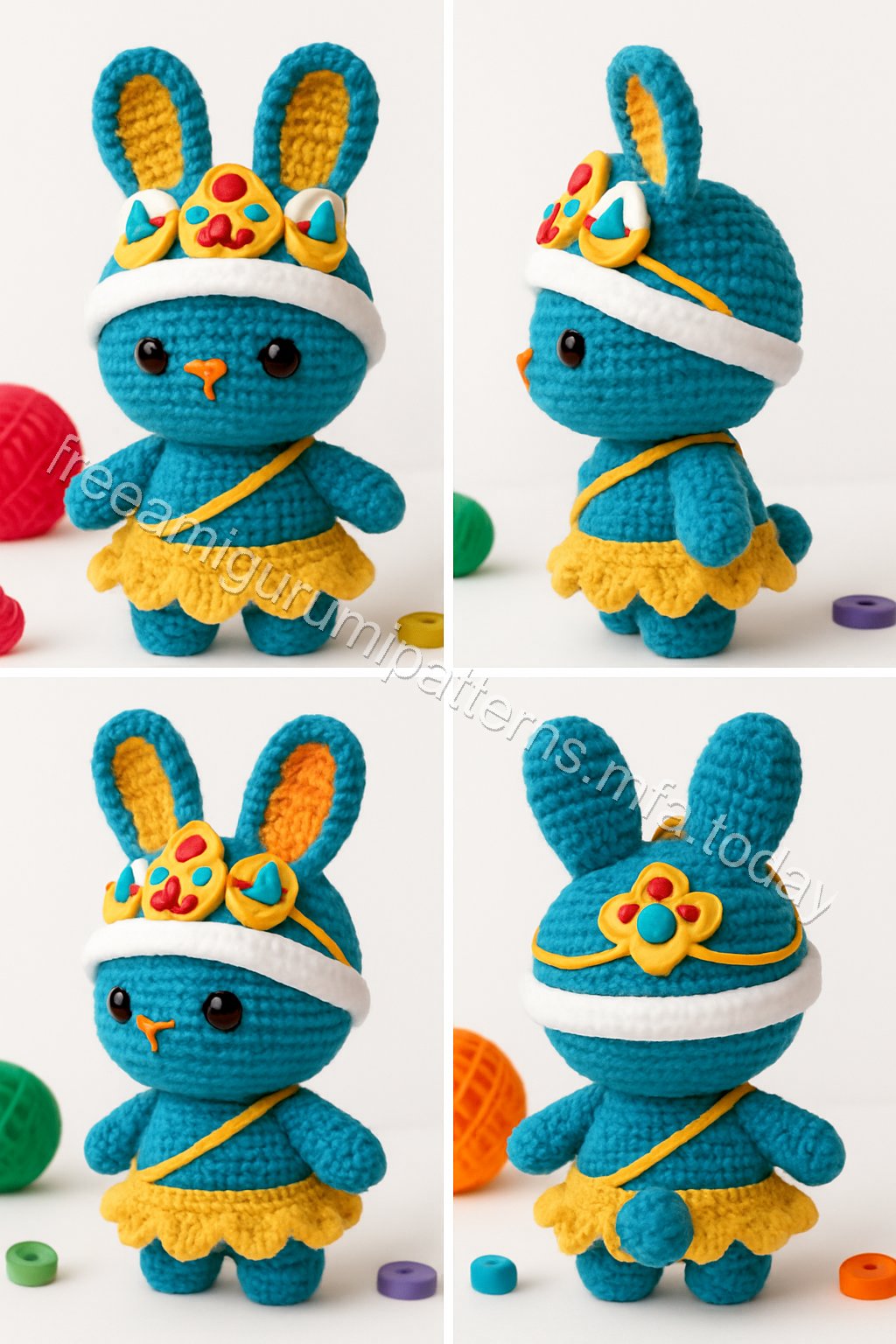 Amigurumi Lunar Festival Bunny Free Pattern