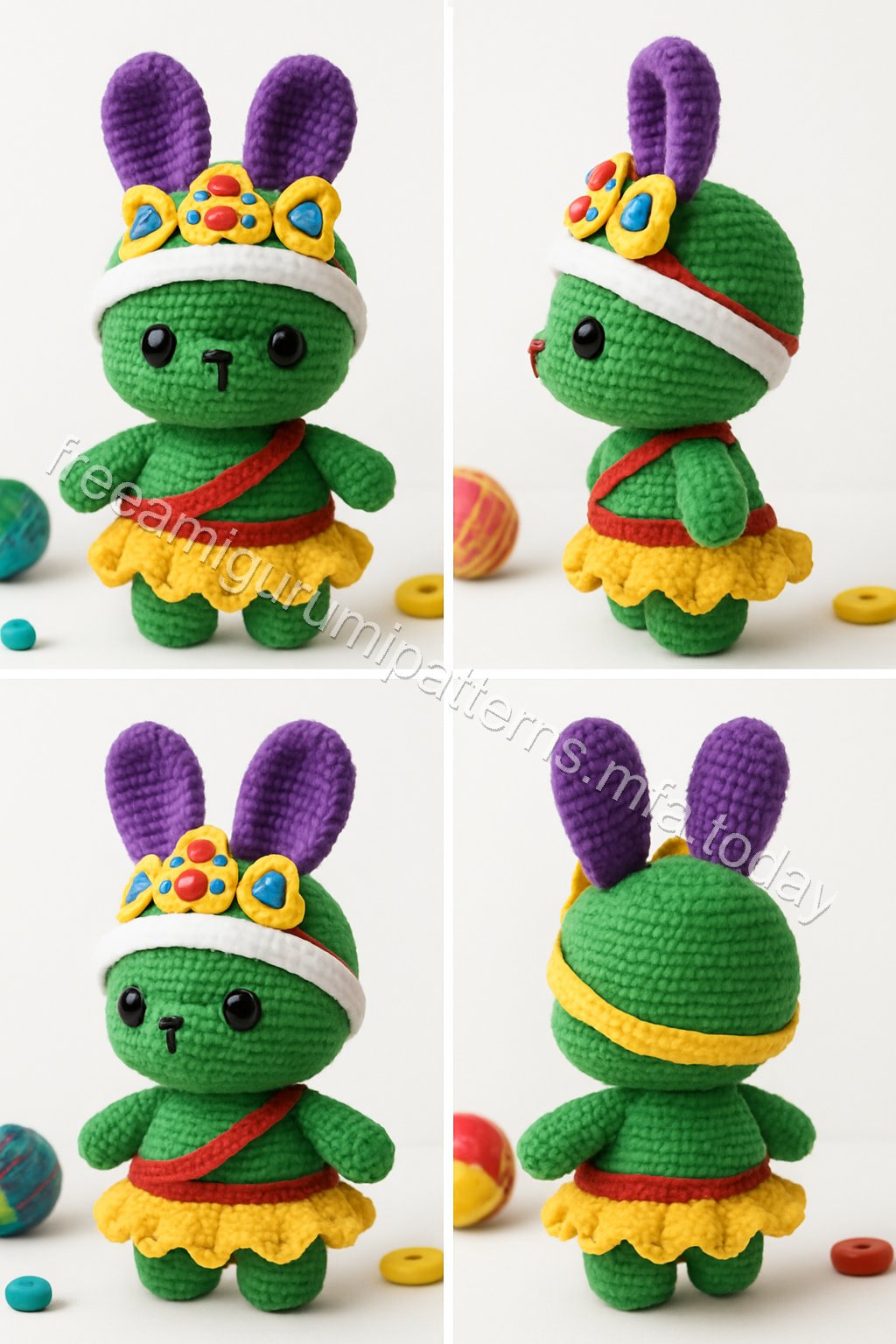 Amigurumi Lunar Festival Bunny Free Pattern