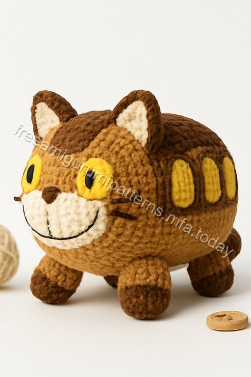 Amigurumi Cat Bus Free Pattern