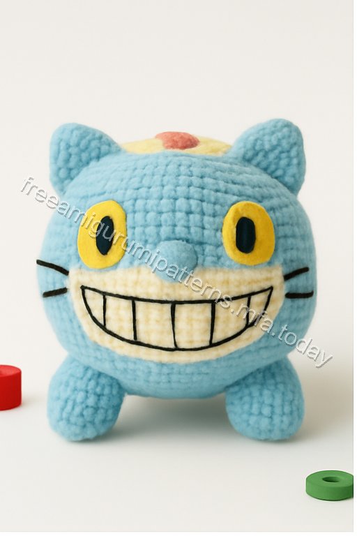 Amigurumi Cat Bus Free Pattern