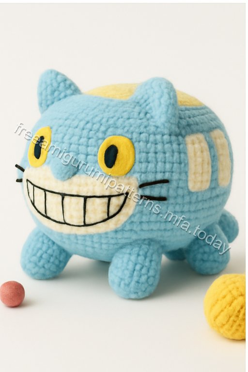 Amigurumi Cat Bus Free Pattern