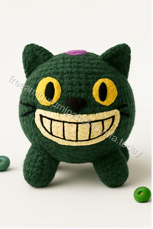 Amigurumi Cat Bus Free Pattern