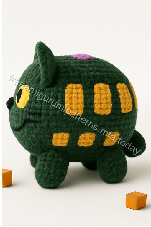 Amigurumi Cat Bus Free Pattern