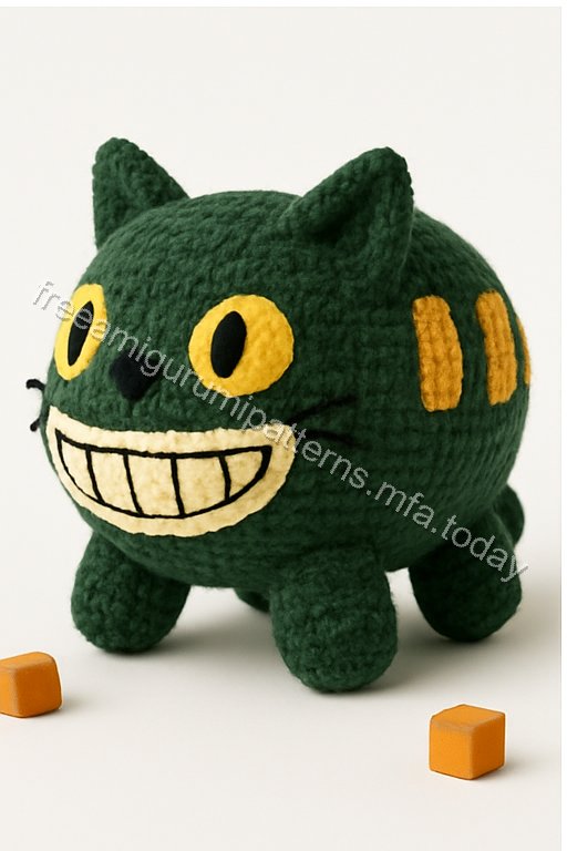 Amigurumi Cat Bus Free Pattern