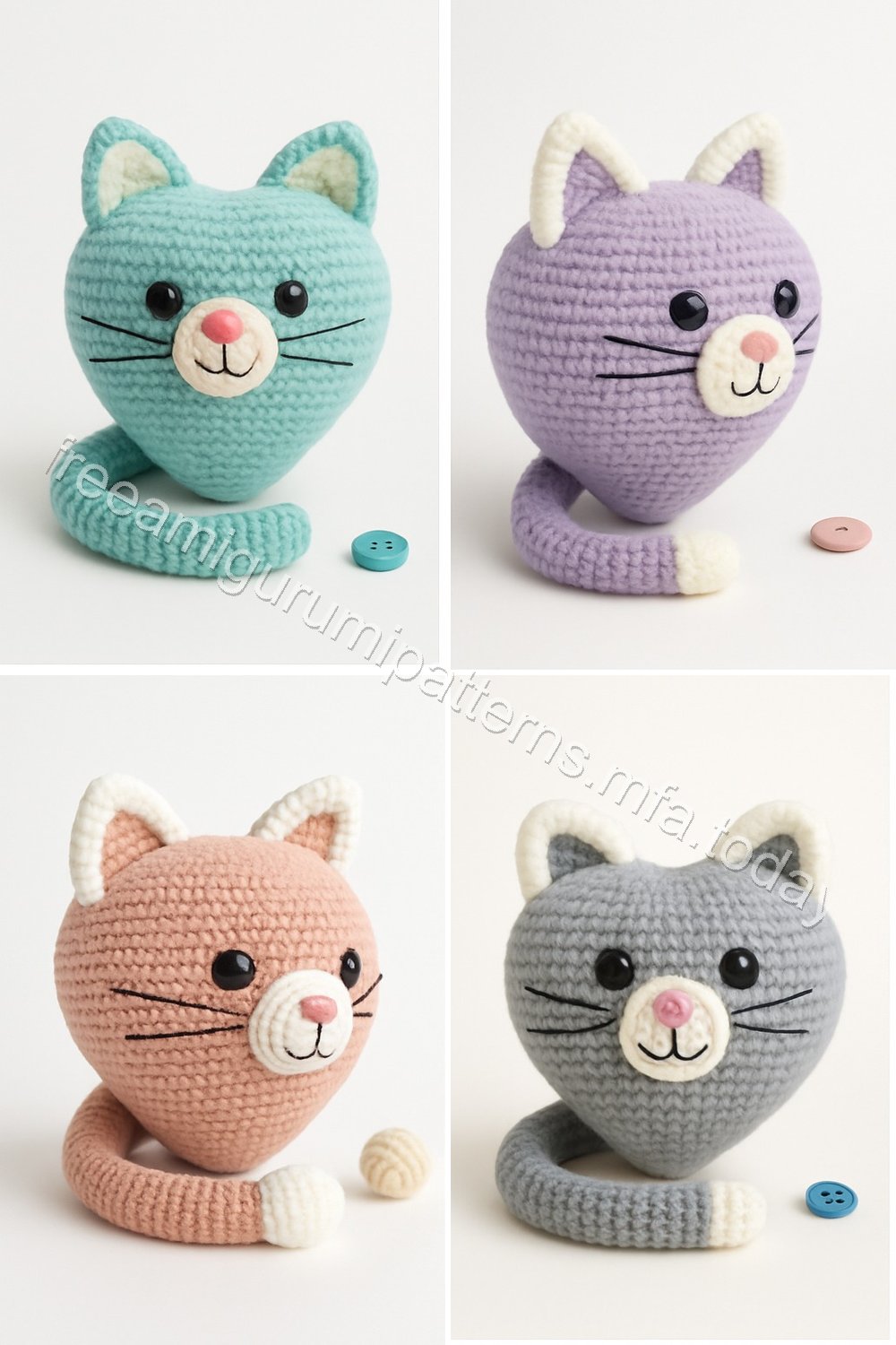 Amigurumi Cat Free Pattern