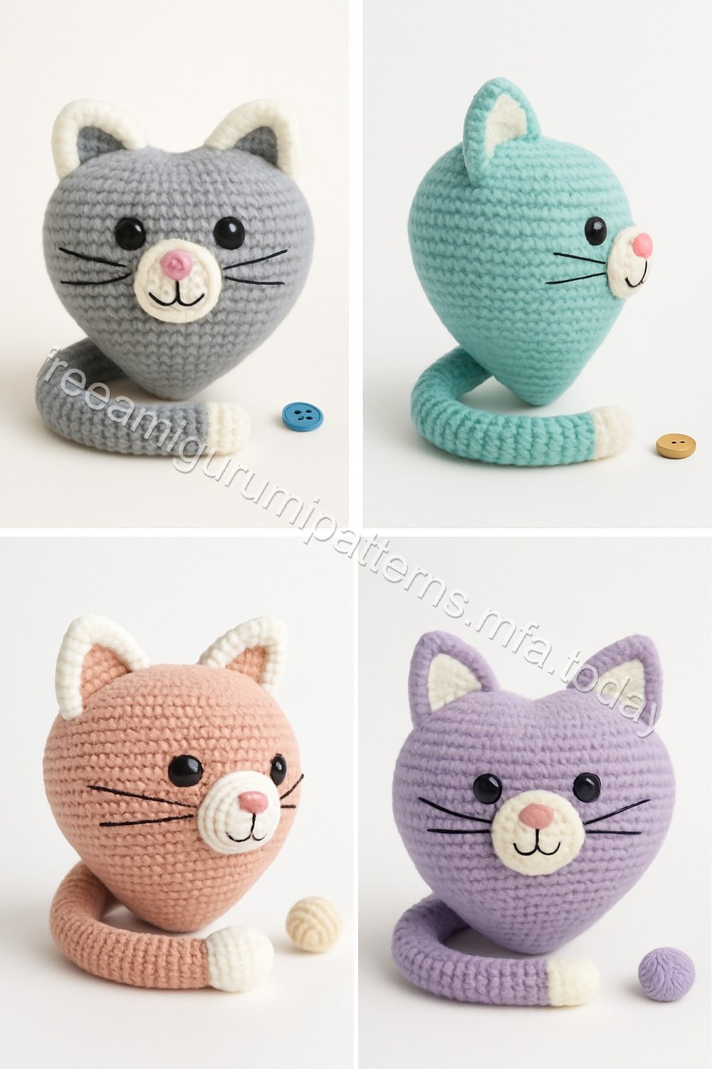 Amigurumi Cat Free Pattern