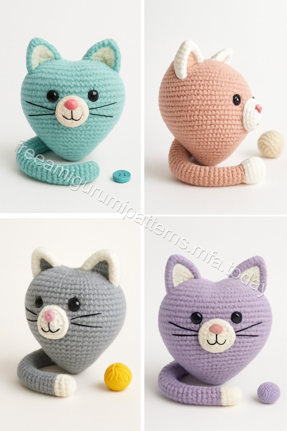 Amigurumi Cat Free Pattern