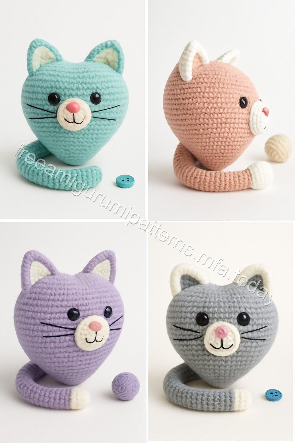 Amigurumi Cat Free Pattern