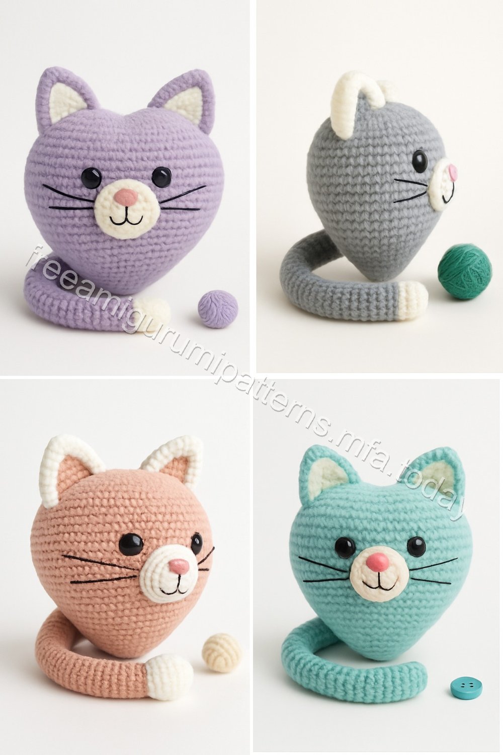 Amigurumi Cat Free Pattern